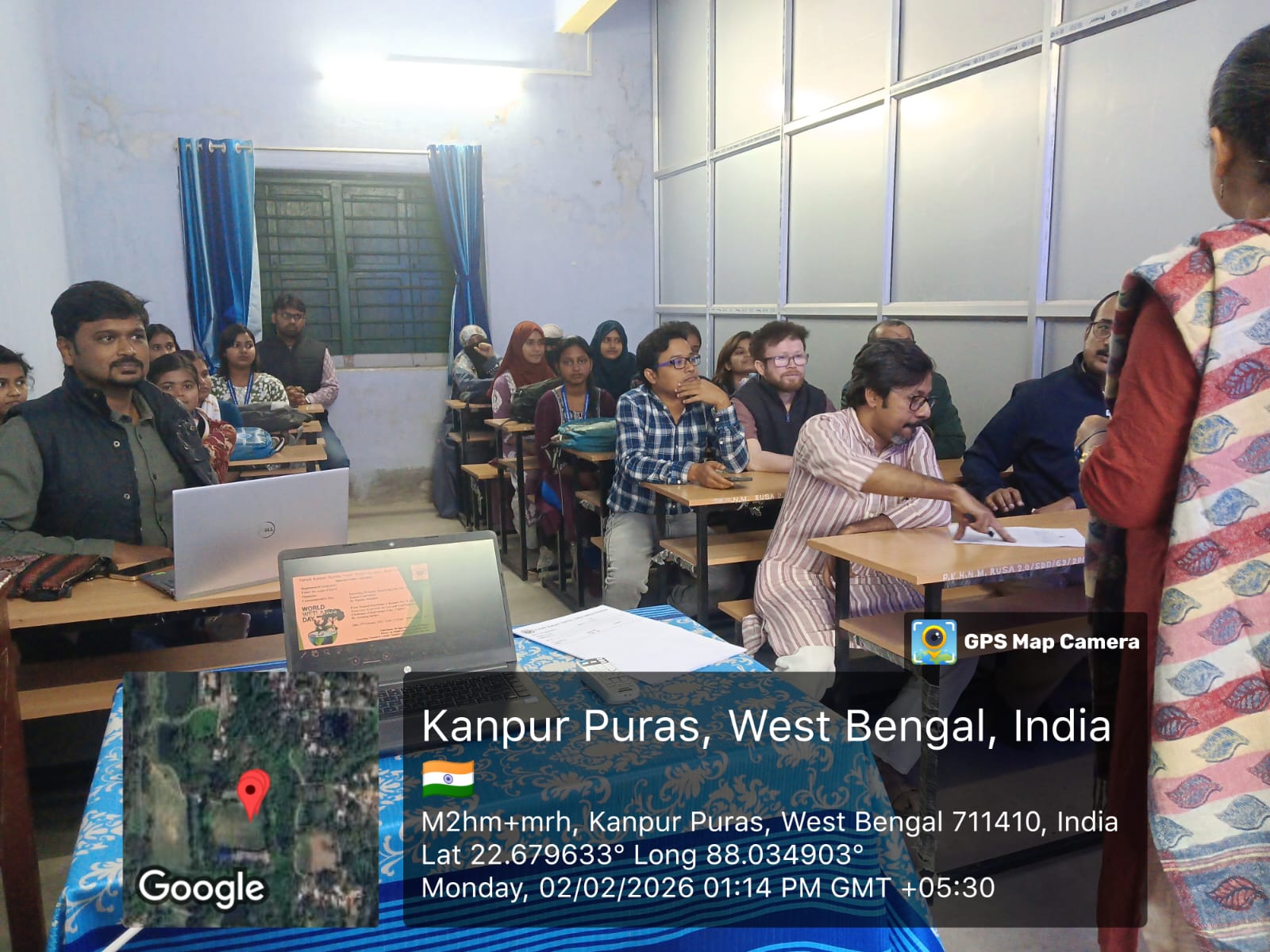 Observation of Wetland Day by Geography Department